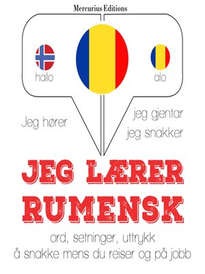 cover image of Jeg lærer rumensk